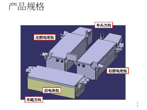 纯电动物流车动力电池包技术规格书