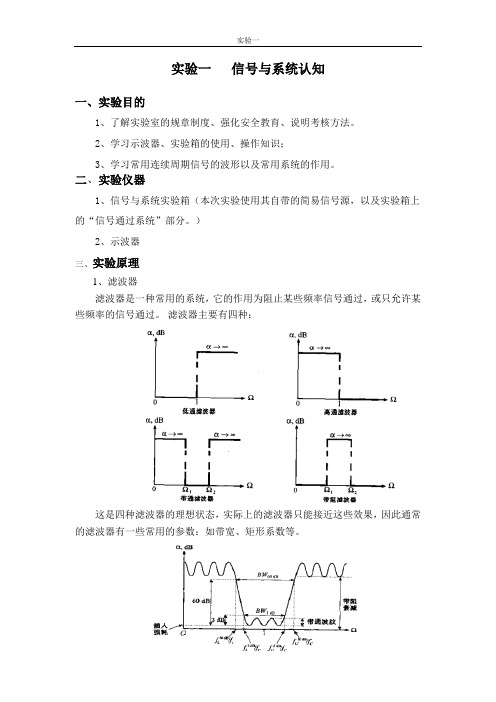 信号与系统实验