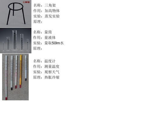 小学科学-实验仪器-图片