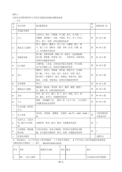 省义务教育阶段中小学综合实践活动设施设备配备标准[001].pdf