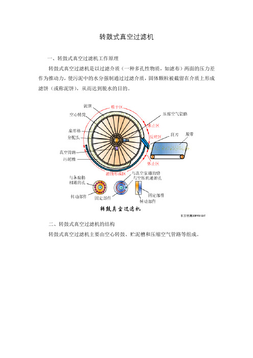 真空转鼓式过滤机