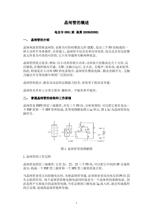 电力电子技术论文