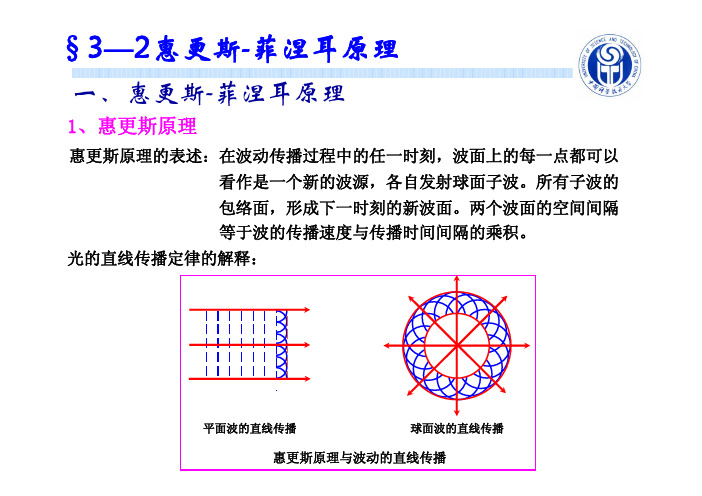 §3—2惠更斯-菲涅耳原理