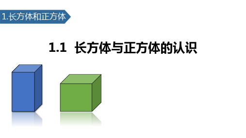 苏教版六年级数学上册 (长方体和正方体的认识)长方体和正方体课件