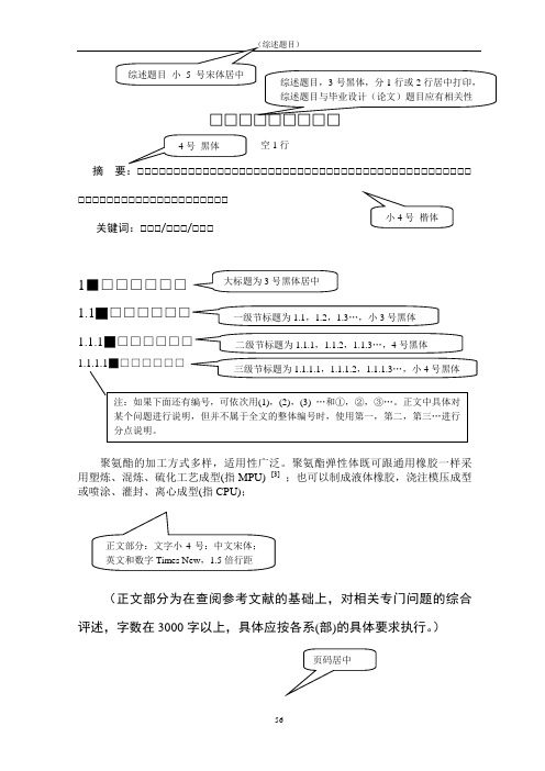 3文献综述模板