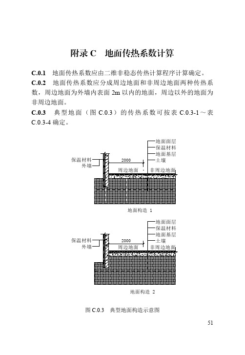 居住建筑节能设计地面传热系数计算、建筑遮阳系数的简化计算