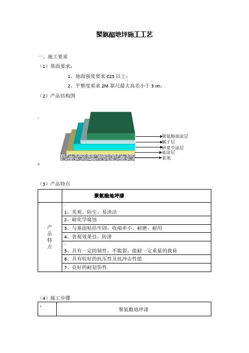 聚氨酯地坪施工方案案