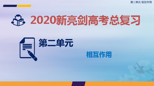 2020届高考物理一轮复习人教版实验2探究弹力和弹簧伸长量的关系PPT课件(共18张)