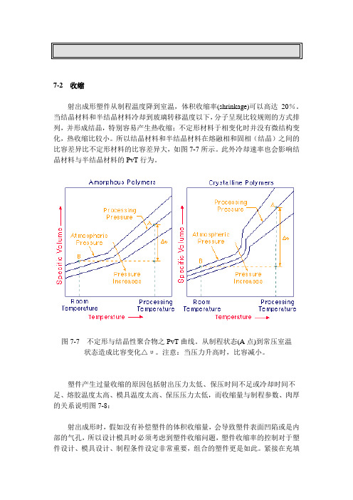 塑料模流分析第七章-收缩