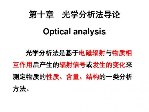 10-光学法导论讲解