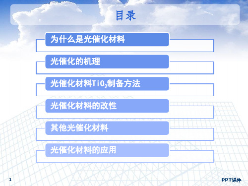 光催化材料  ppt课件