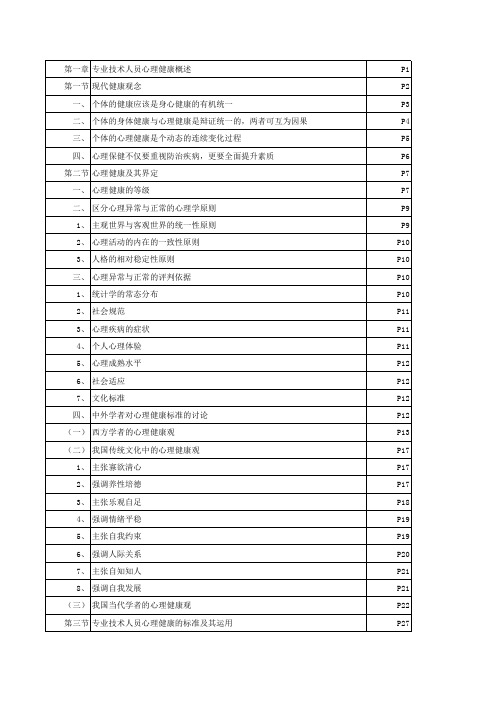 心理健康与心理调适能力-考试习题答案2