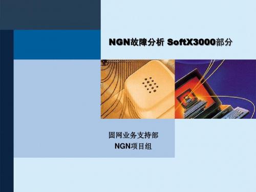 NGN故障分析 (SoftX3000部分)