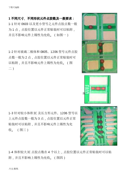 SMD红胶制程检验标准