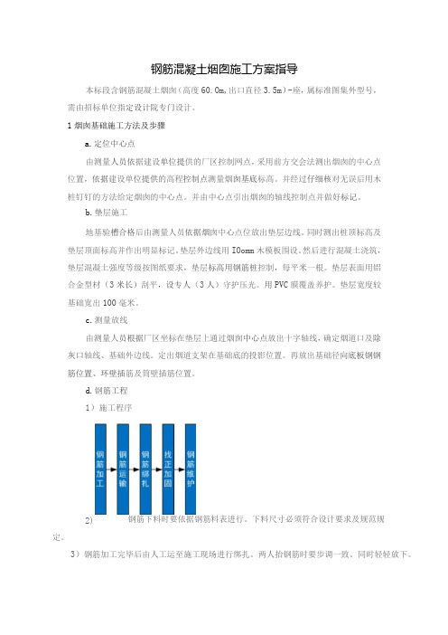 钢筋混凝土烟囱施工方案指导