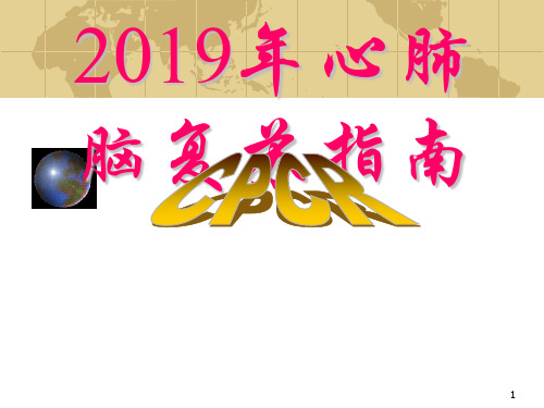 2019年心肺复苏指南