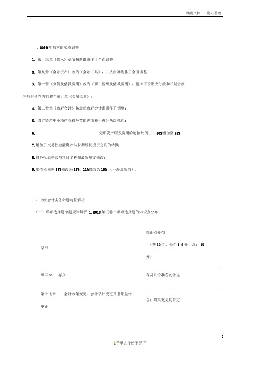 中级会计实务2019讲义--精讲优品0001