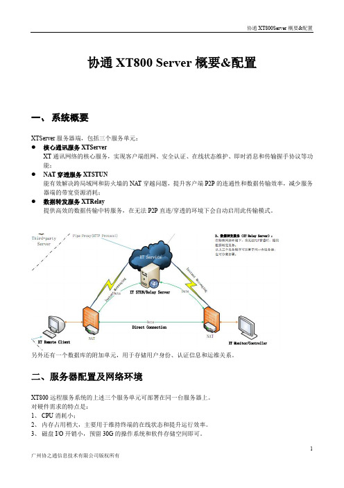 协通XT800服务器概要&配置