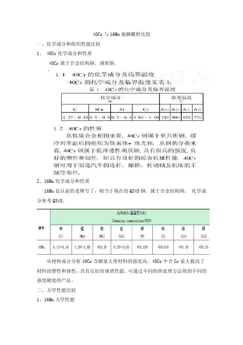 40cr与16mn分析