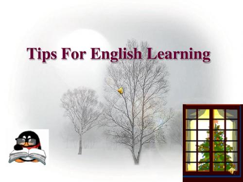 Experts' Tips on learning english