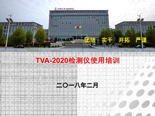 检测仪器TVA2020培训