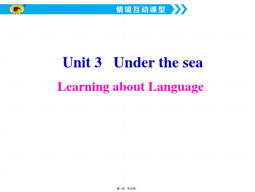 人教版高二选修七Unit 3 Grammar  The Passive -ing form (v-i