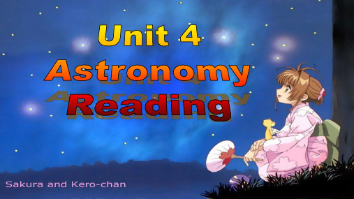 【公开课】必修四Unit 4 Reading