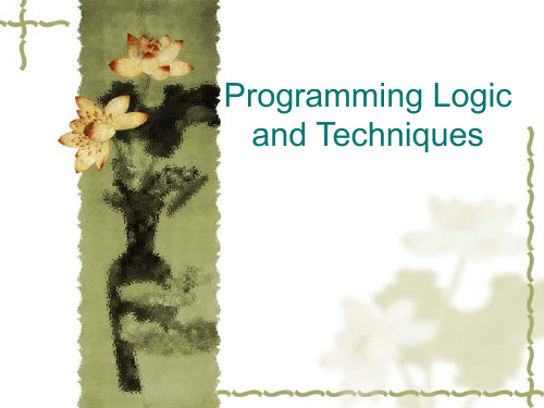 Programming Logic and Techniques