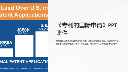 《专利的国际申请》课件