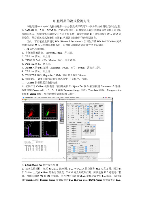 细胞周期的流式检测方式技巧