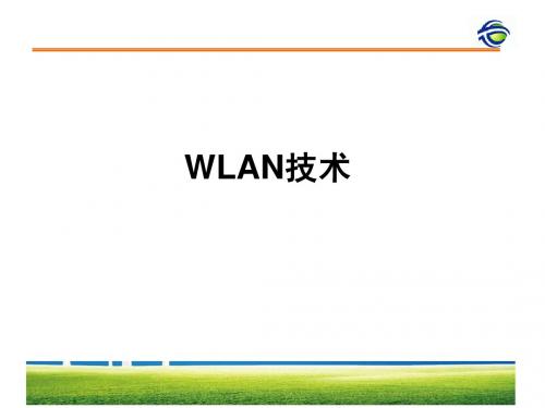 培训课件(WLAN)