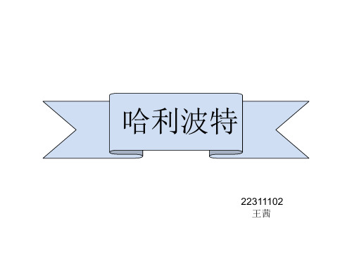 文化产业概论—哈利波特营销案例分析