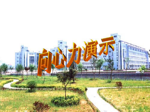 向心力演示