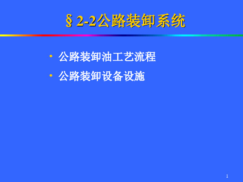 第2章 油品的装卸系统第2节x