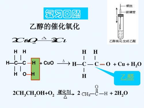 化学：3.2《乙醛》课件(新人教版选修5)