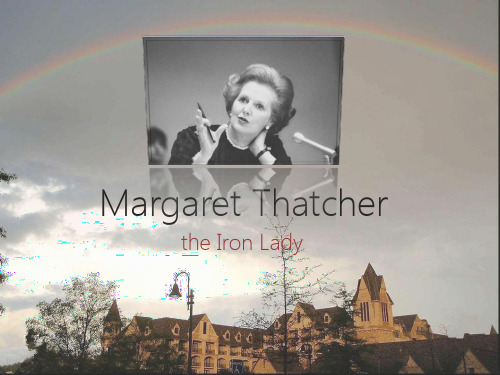 Margaret Thatcher撒切尔夫人