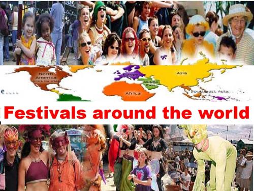 人教新课标高中英语必修三Unit 1 Festivals around the world 课件