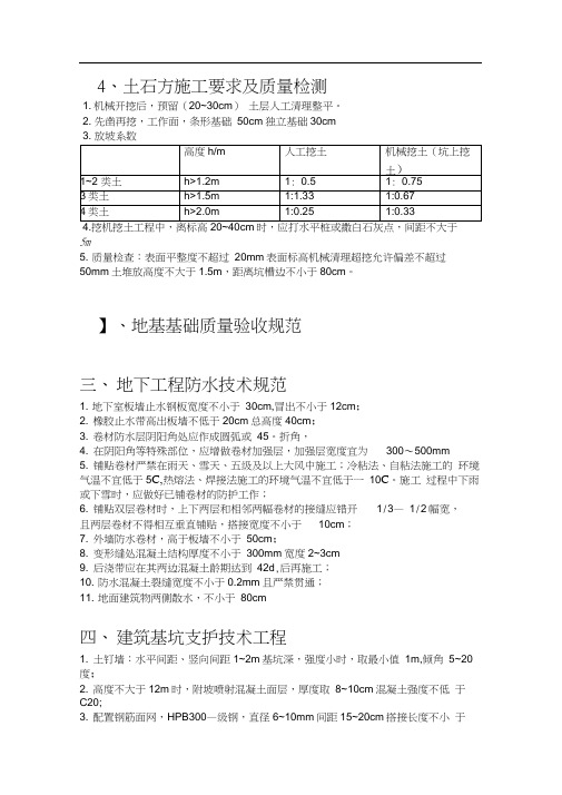 (完整版)施工规范