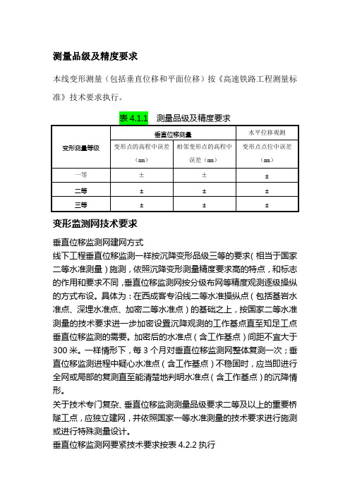 线下工程沉降变形观测