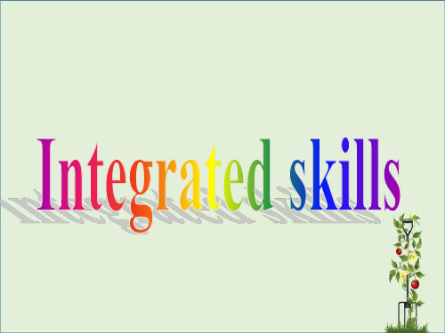 八年级英语下册 Unit 7 International Charities P4 Integrated Skills课件 (新版)牛津版