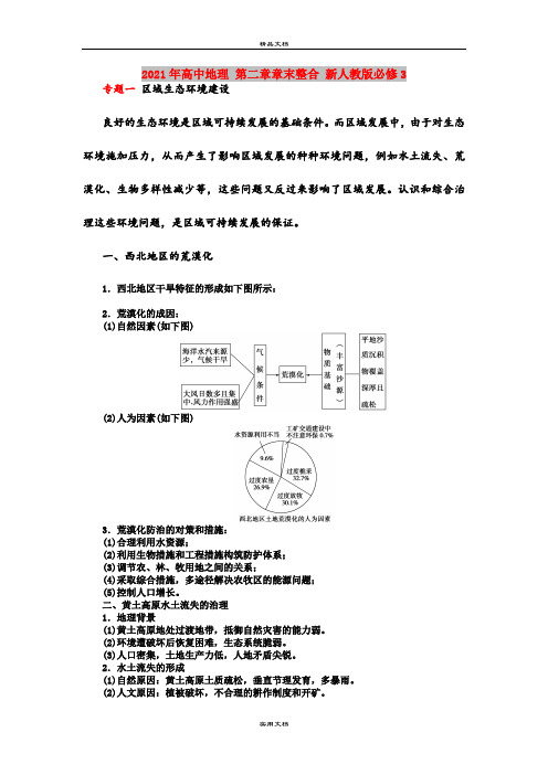 2021年高中地理 第二章章末整合 新人教版必修3
