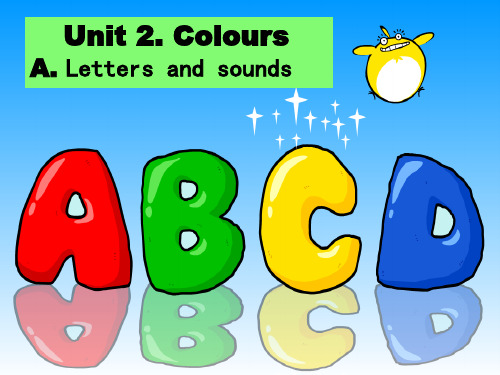. Letters and sounds(课件)人教PEP版英语三年级上册