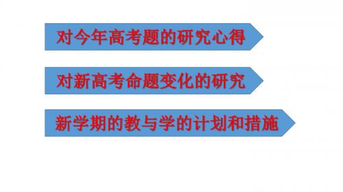 2019年高考物理试卷分析