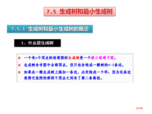 第7章图(3)-数据结构教程(Python语言描述)-李春葆-清华大学出版社