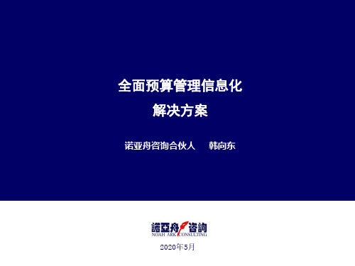 元年(海波龙)软件预算信息化解决方案