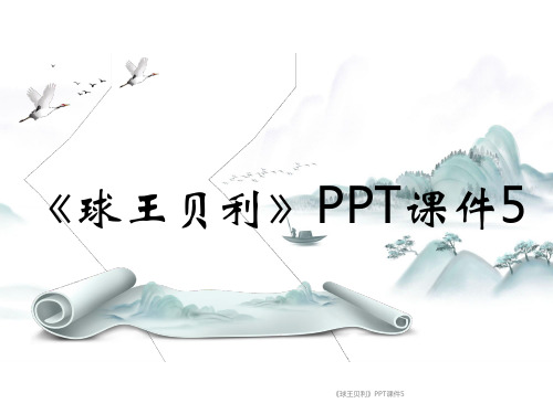 《球王贝利》PPT课件5