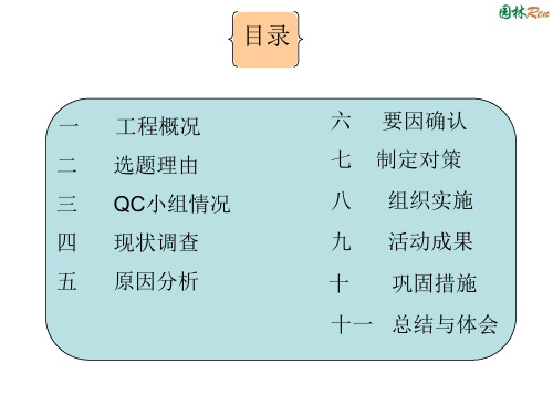 悬挑脚手架搭设QC控制成果PPT