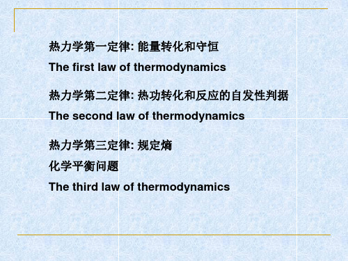 第四章-化学热力学基础2010共166页文档