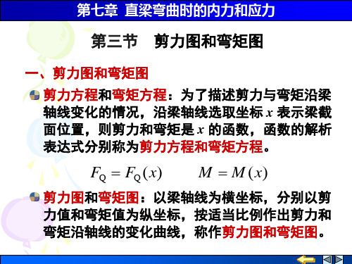 第3节 剪力图和弯矩图