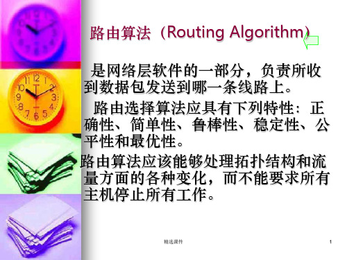 计算机网络网络层路由算法PPT课件